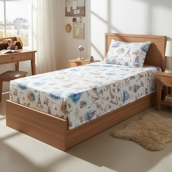 Baby Bed sheet 3 pieces Model 171 | Family Bed