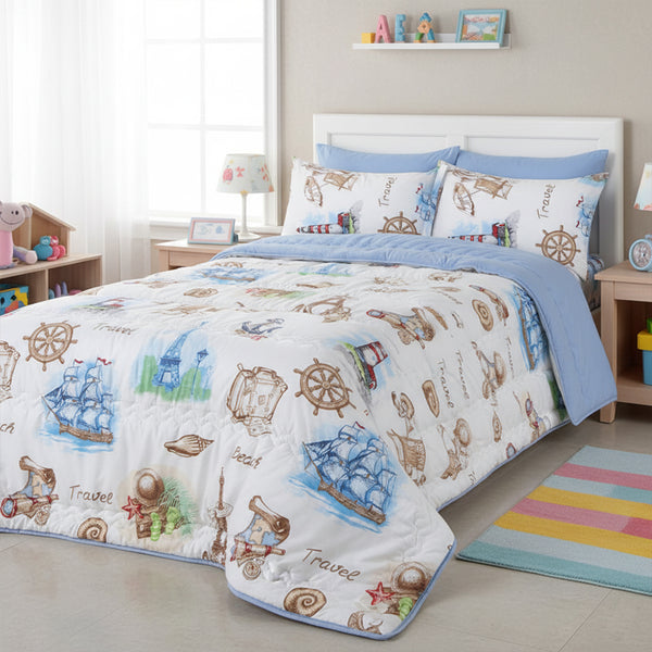 Baby Coverlet Set 2 pieces Model 171 | Family Bed