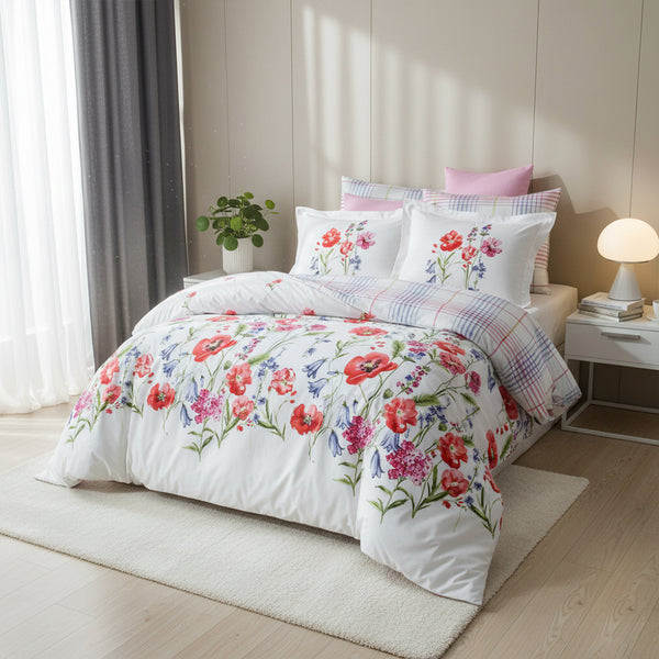 Bed sheet Set Cotton Model 1014 | Family Bed