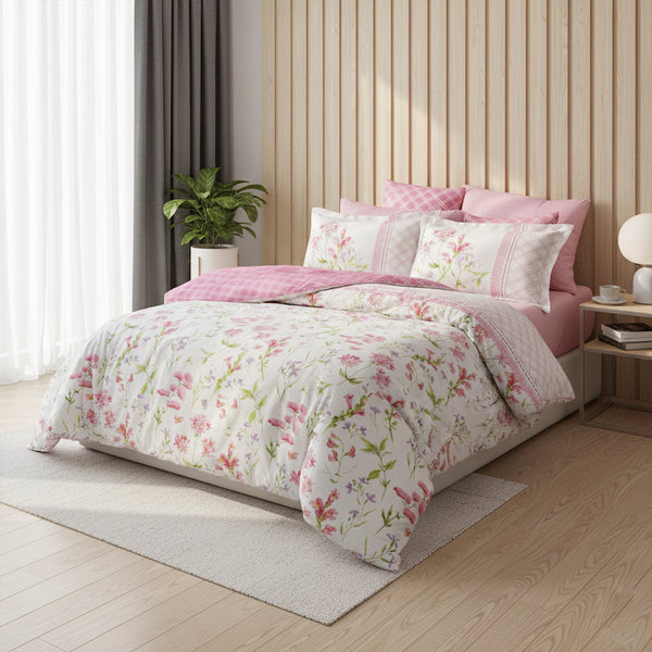 Bed sheet Set Cotton Model 1018 | Family Bed