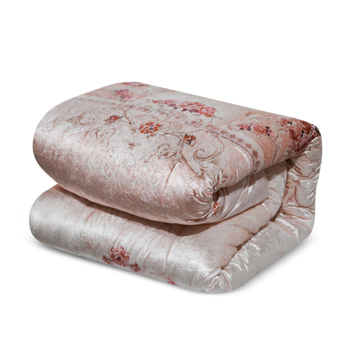 quilt 3 pieces Velvet tableau size 240 x 250 cm model 703  Family Bed