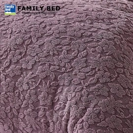 لحاف فرو وردات موديل 1606 من فاميلي بد