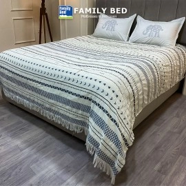 كوفرتة اكريلك 4 قطع مقاس 220×240 سم موديل 3027 من فاميلي بد
